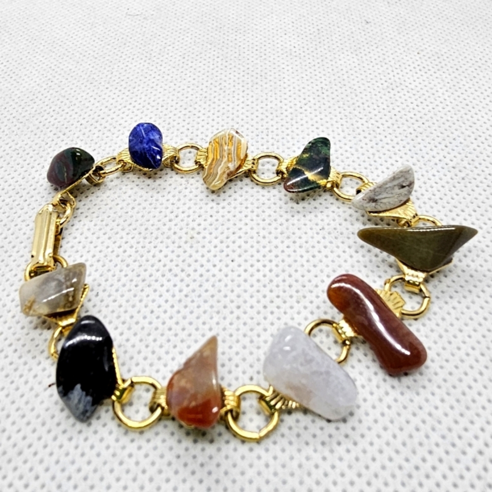 Vintage Multi Crystal Bracelet